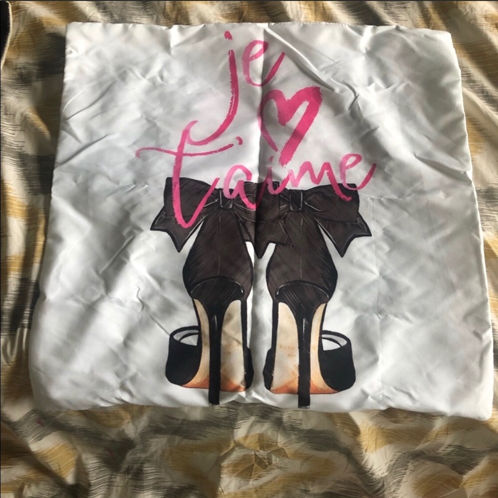 Je taime (I love you) French throw pillow … - Picture 3 of 3